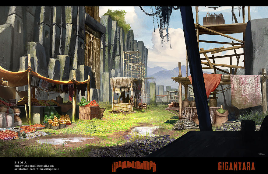 (Must See?) Concept Arts That I Made Inspired By Archeological Sites!