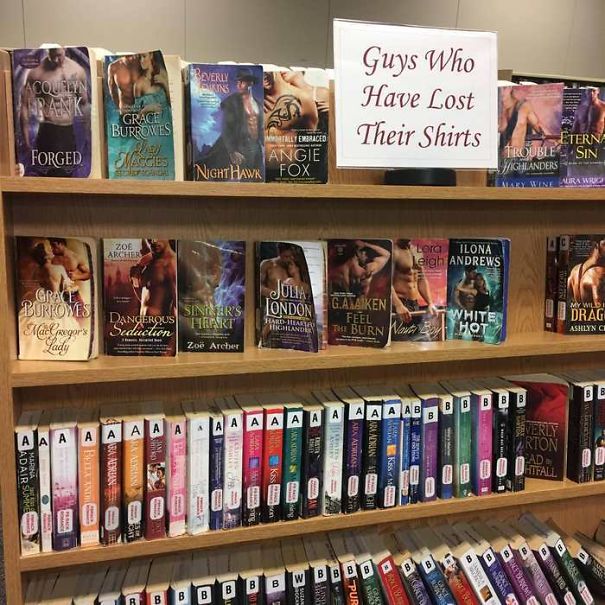 "Guys Who Have Lost Their Shirts" Bookshelf