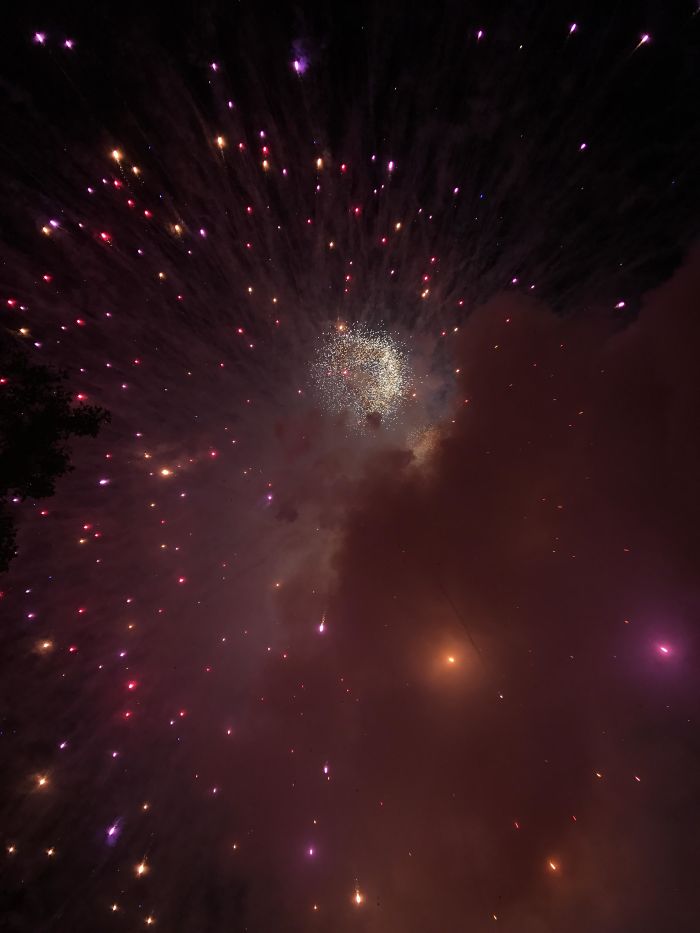 This Picture That I Took Mid Firework Show Looks A Lot Like Space
