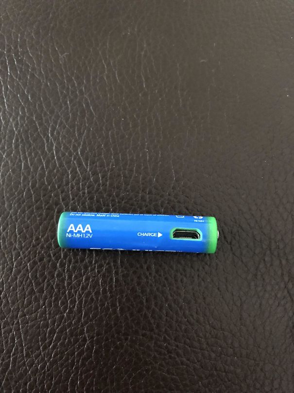 You Can Charge This Battery With A Micro USB