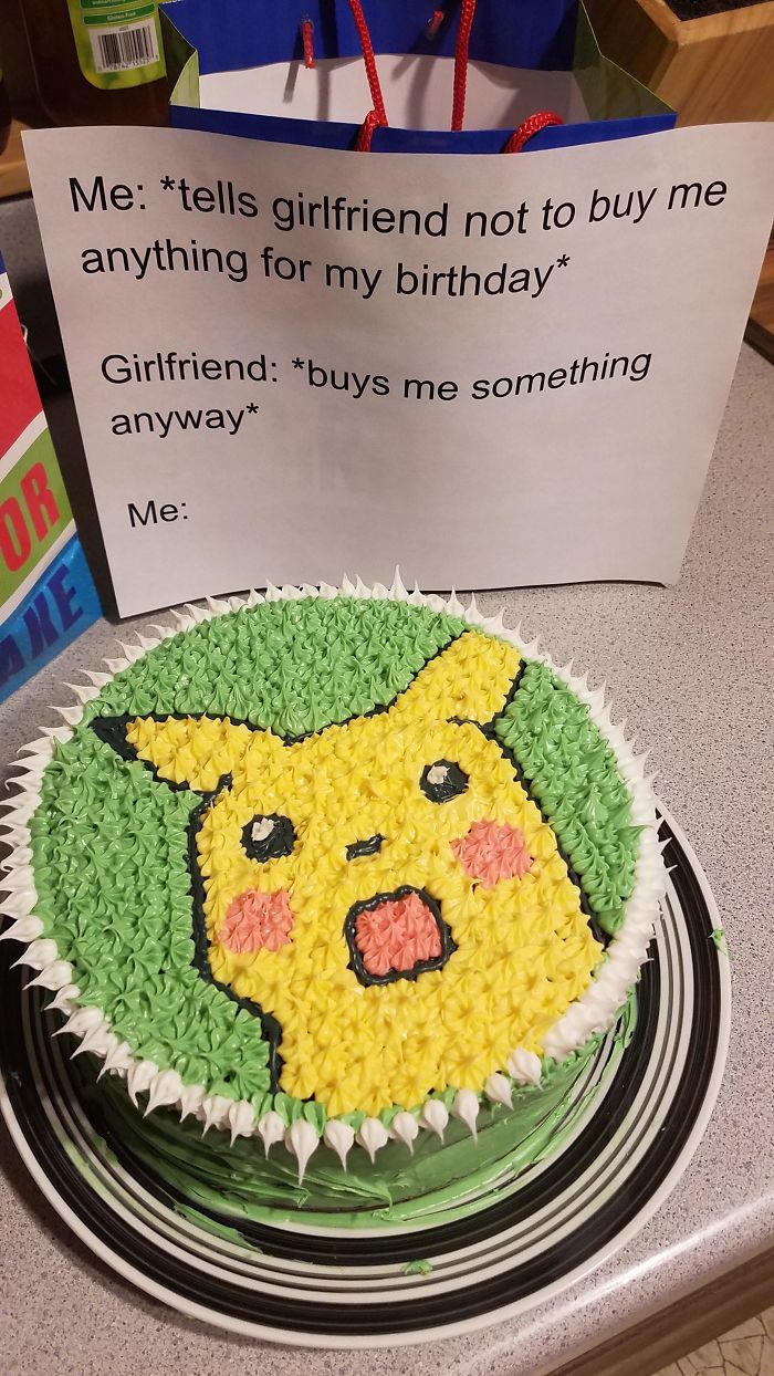 I Made My Boyfriend A Cake For His Birthday