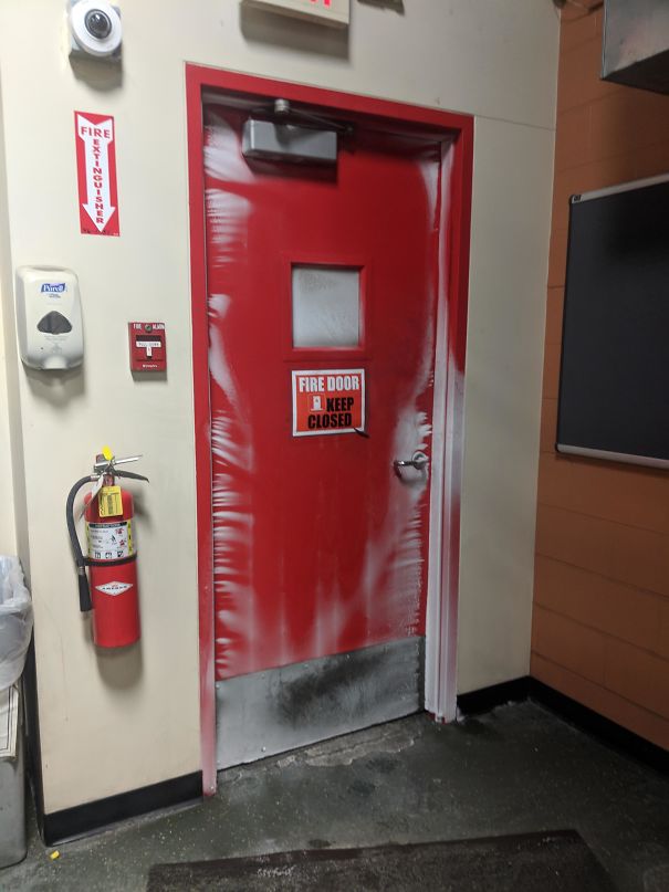 This Door At Work In Minnesota