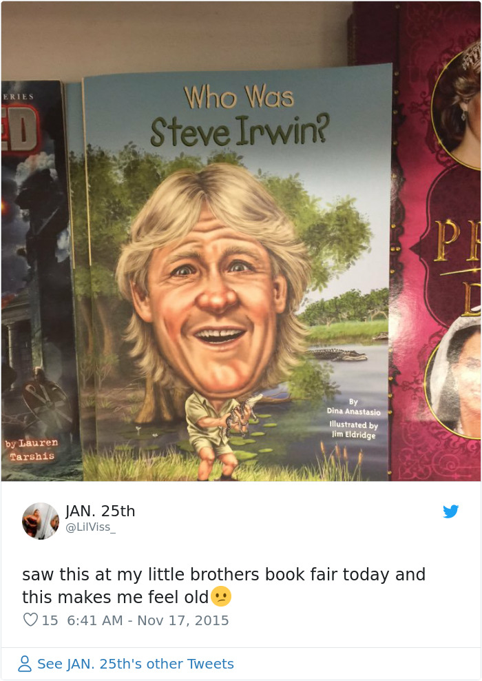 Who as Steve Irwin? A book