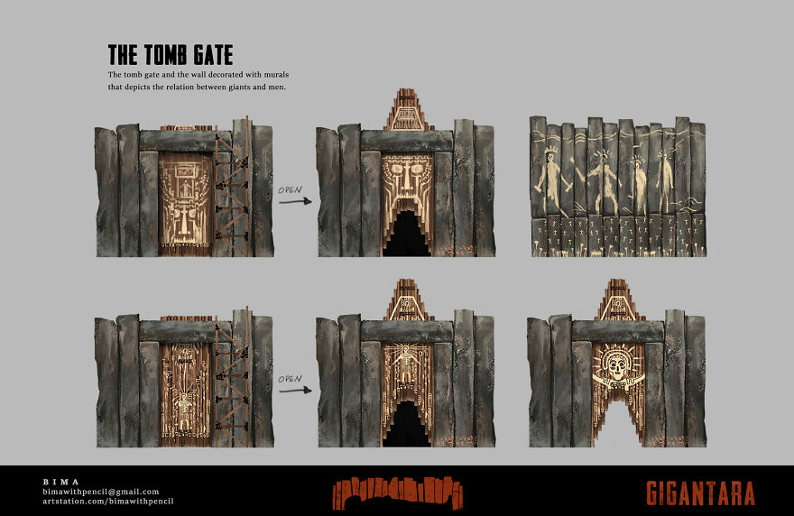 (Must See?) Concept Arts That I Made Inspired By Archeological Sites!