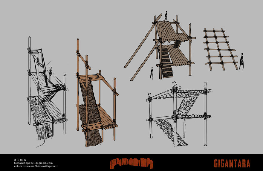 (Must See?) Concept Arts That I Made Inspired By Archeological Sites!