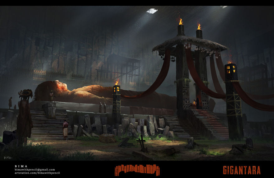 (Must See?) Concept Arts That I Made Inspired By Archeological Sites!