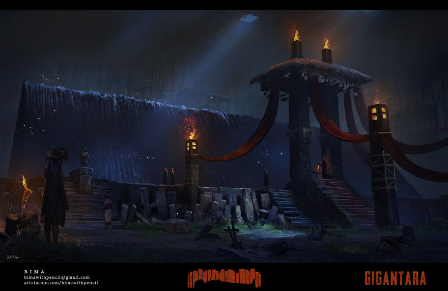 (Must See?) Concept Arts That I Made Inspired By Archeological Sites!