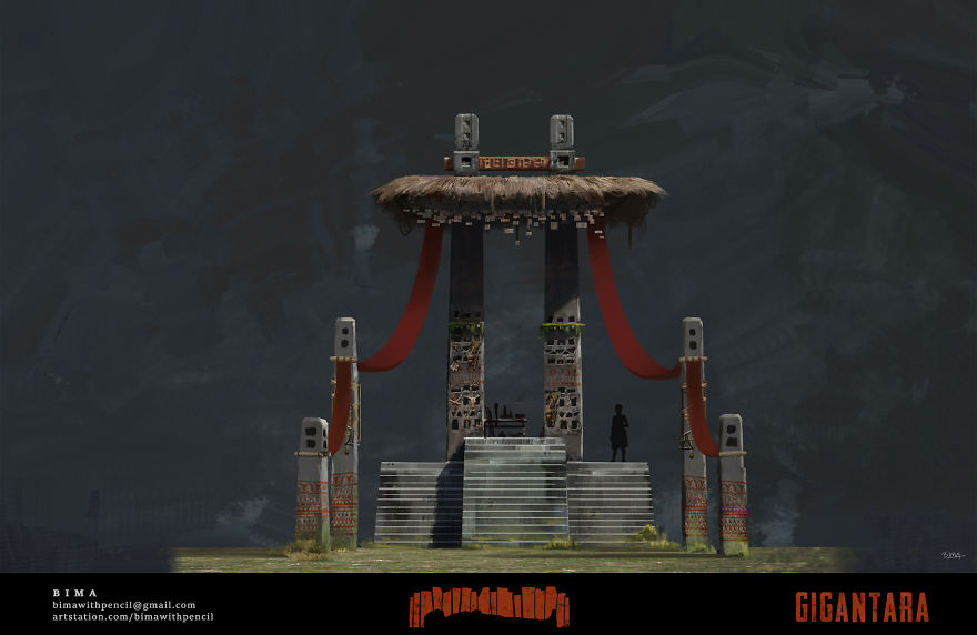 (Must See?) Concept Arts That I Made Inspired By Archeological Sites!