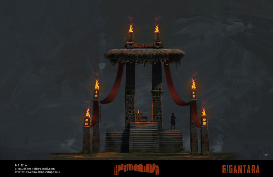 (Must See?) Concept Arts That I Made Inspired By Archeological Sites!