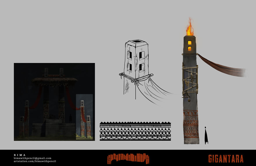 (Must See?) Concept Arts That I Made Inspired By Archeological Sites!