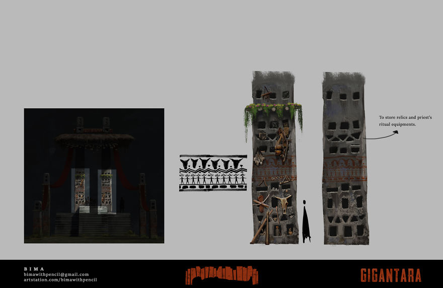 (Must See?) Concept Arts That I Made Inspired By Archeological Sites!