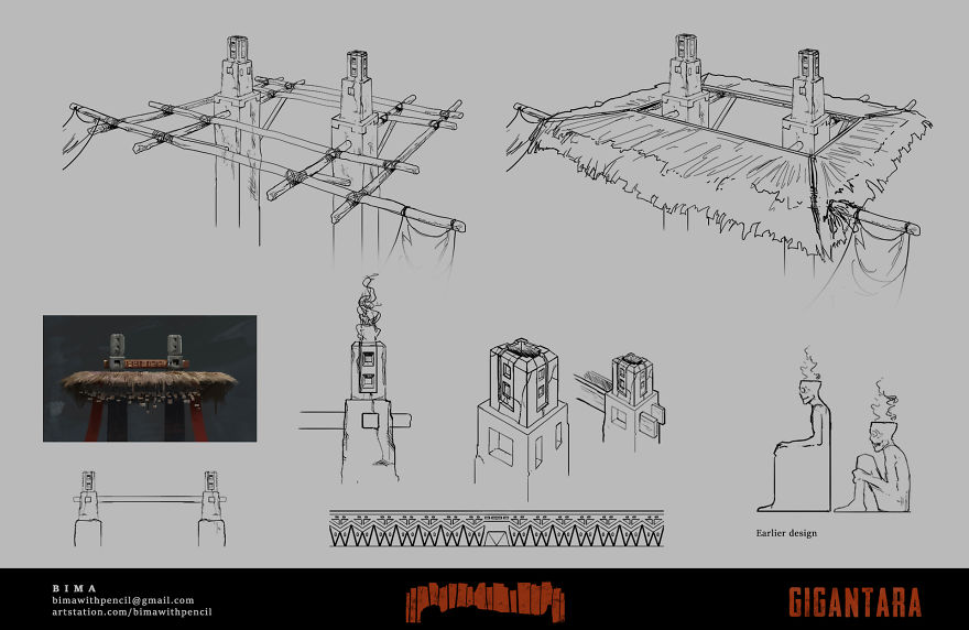 (Must See?) Concept Arts That I Made Inspired By Archeological Sites!