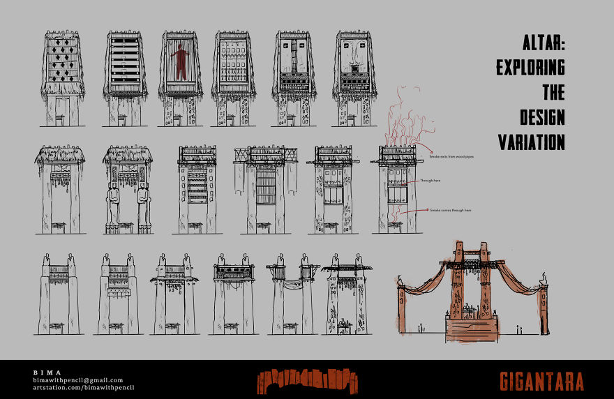 (Must See?) Concept Arts That I Made Inspired By Archeological Sites!