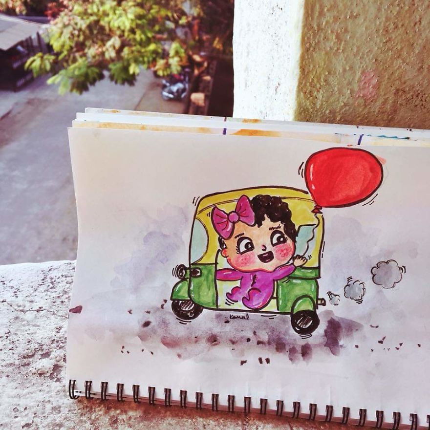 Illustrations Inspired By Little And Every Aspect Of Life Illustrations Inspired By Little And Every Aspect Of Life