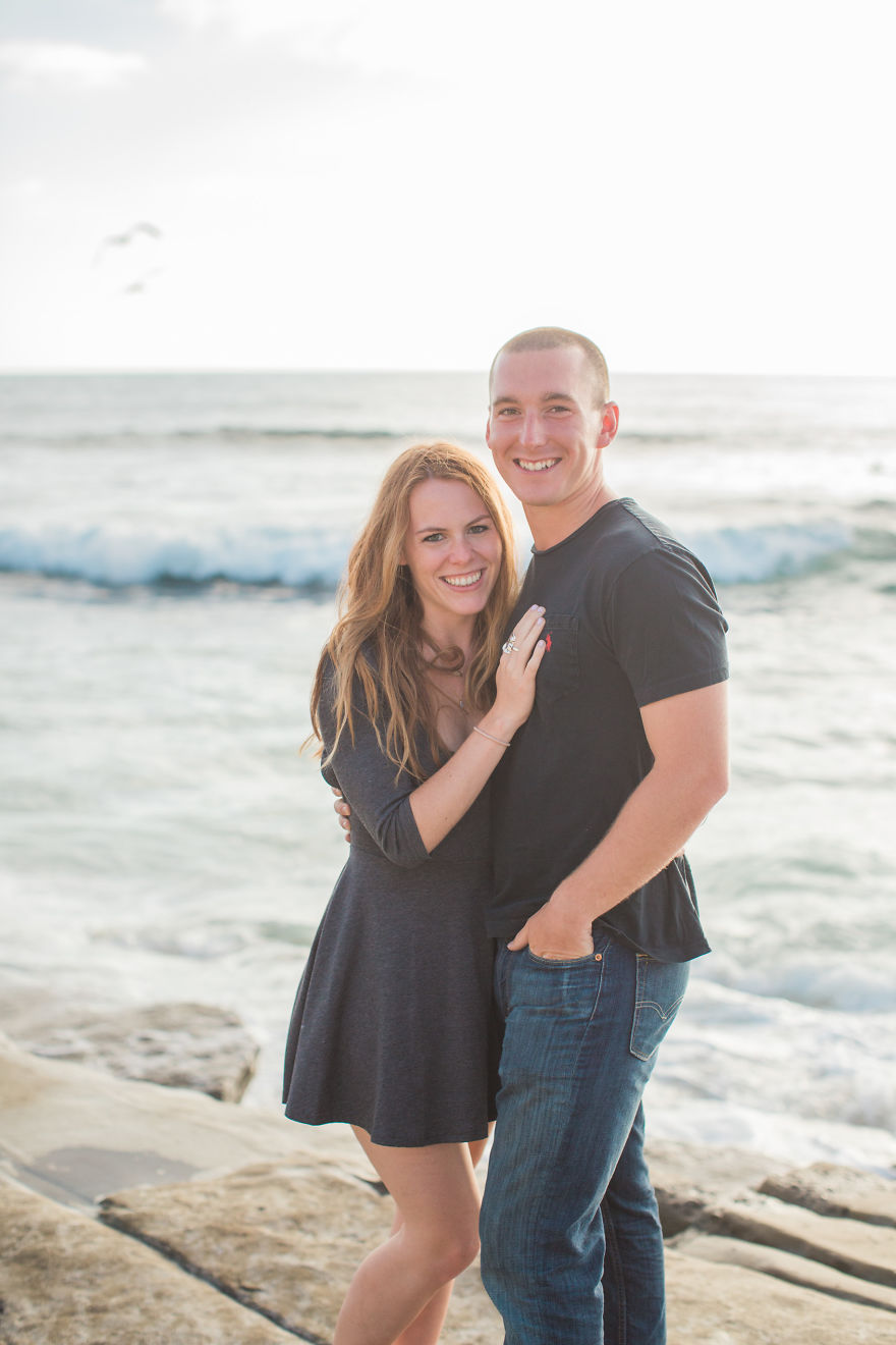 A Gorgeous Beach Engagement Session