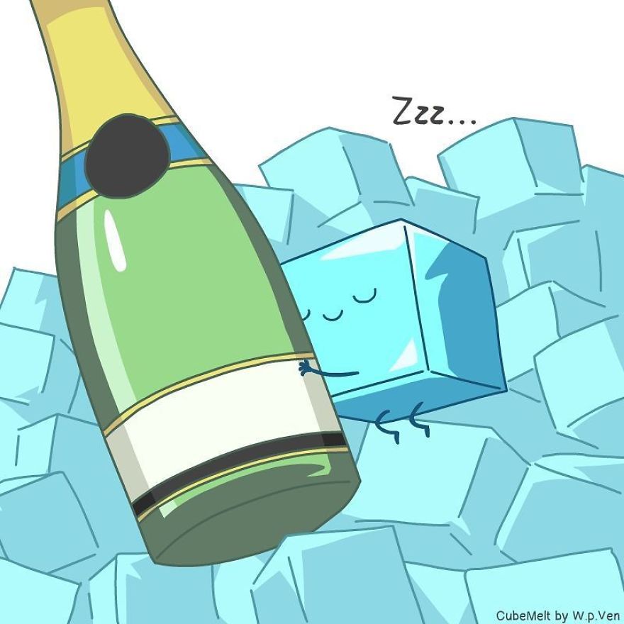 Job Of An Icecube - Hugging Your Champagne And Keeping It Cool