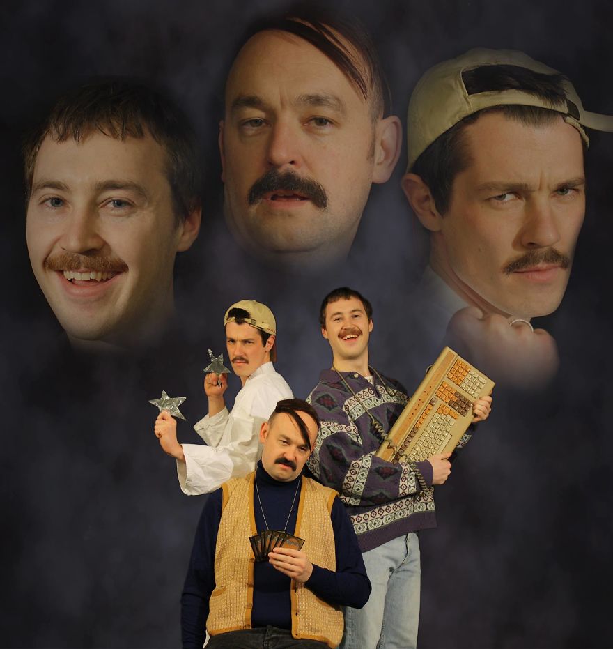 Eleven Years Of Our Christmas Moustaches