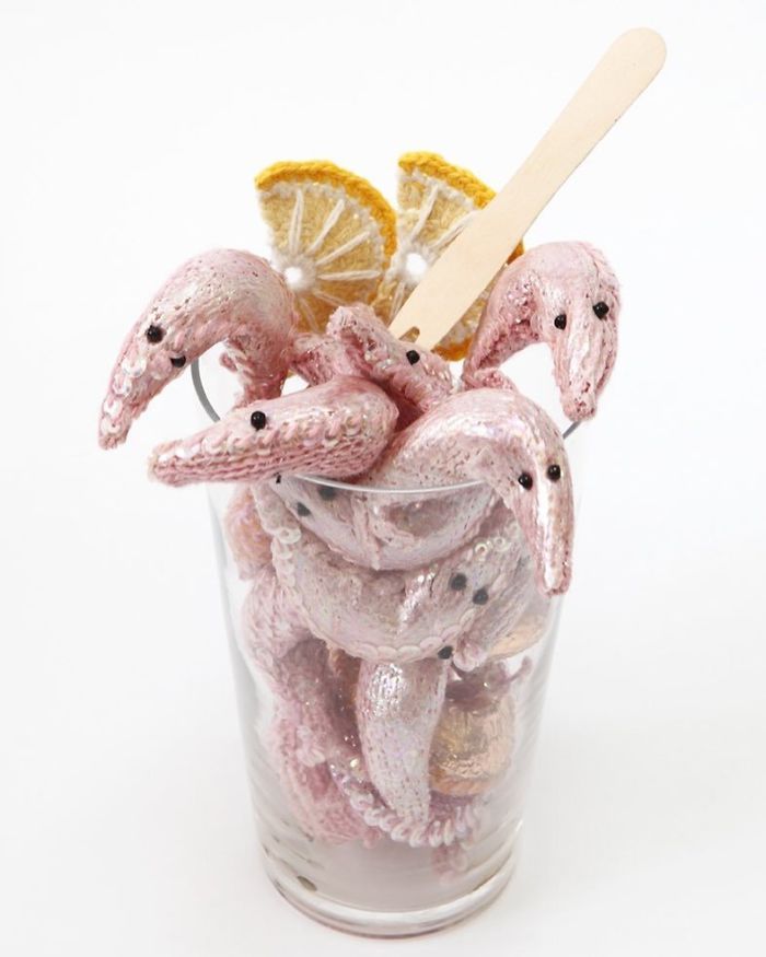 This Artist Crochets Sea Food So Well You Can Almost Taste It