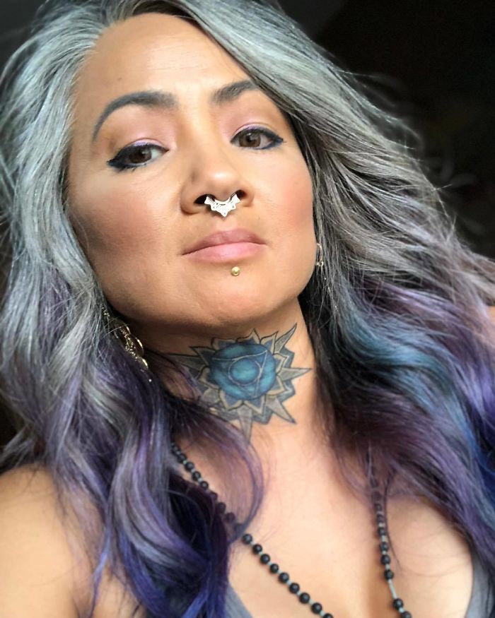These 50 Women Who Ditched Dyeing Their Hair Look So Good It May Convince You To Do The Same