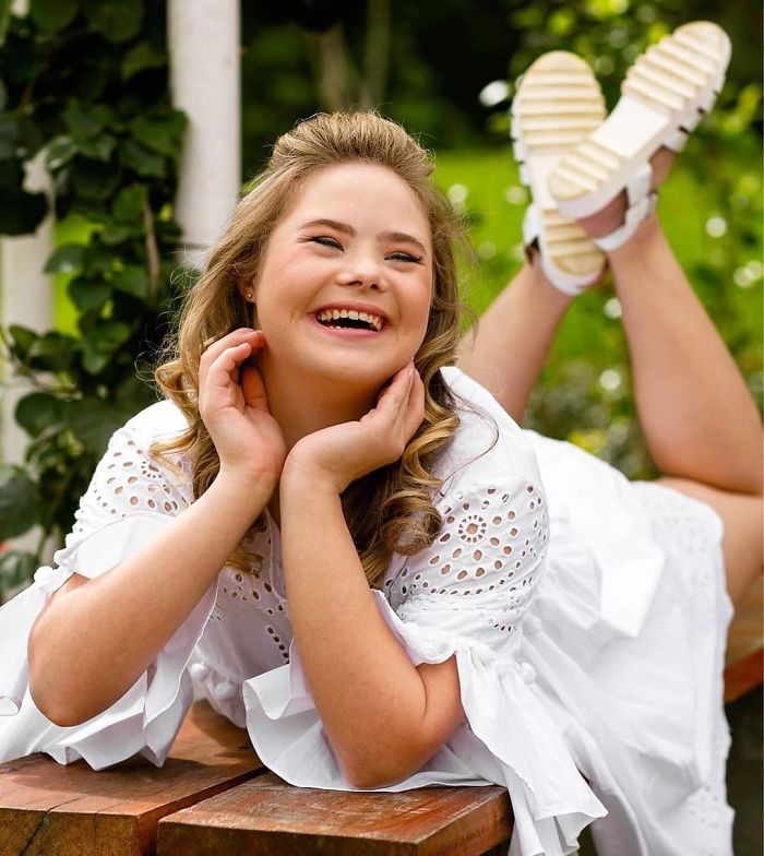 Meet This Teen With Down's Syndrome Who Has Already Signed For 5 Modeling Agencies And Has 50k Followers On Instagram