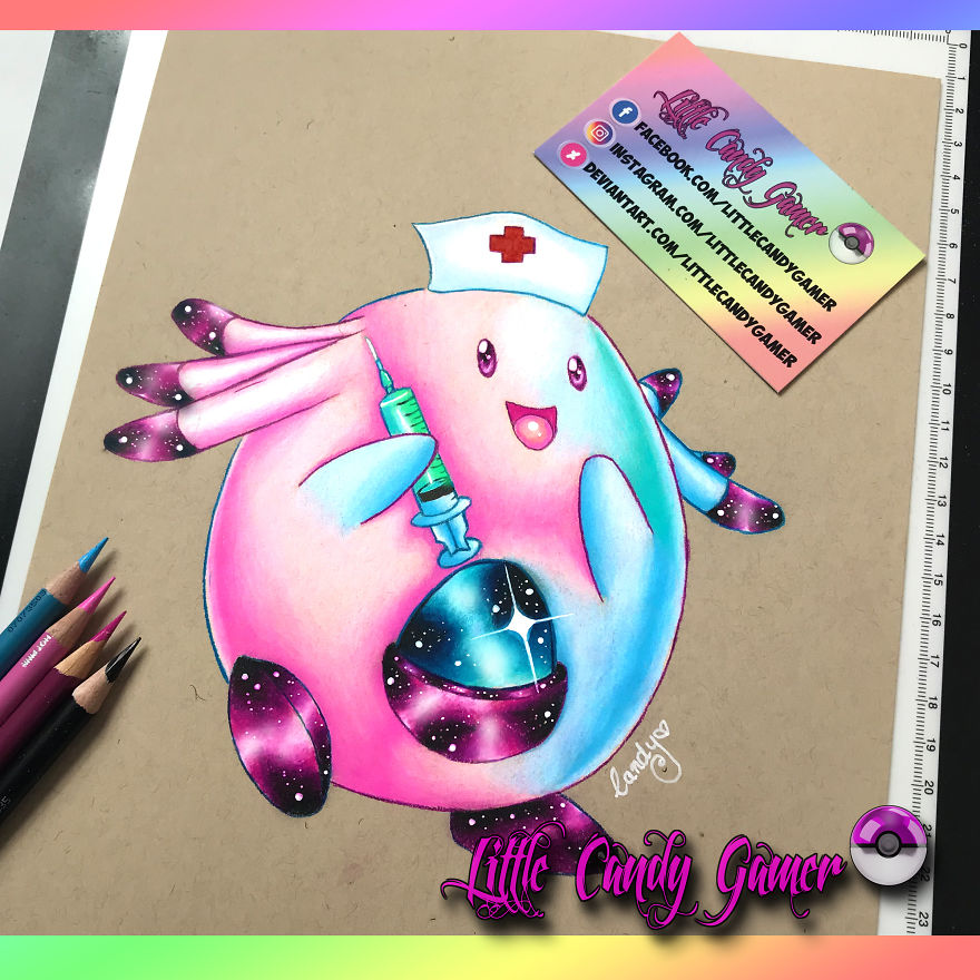 I Create Rainbow Coloured Pencil Drawings Of Pokemon With Prismacolor Pencils I Create Rainbow Coloured Pencil Drawings Of Pokemon With Prismacolor Pencils