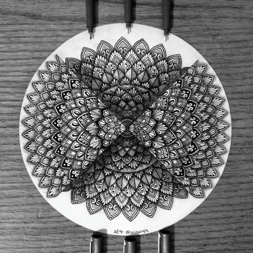 15-Year-Old Korean-American Artist Draws Unique Mandalas And A Lot More