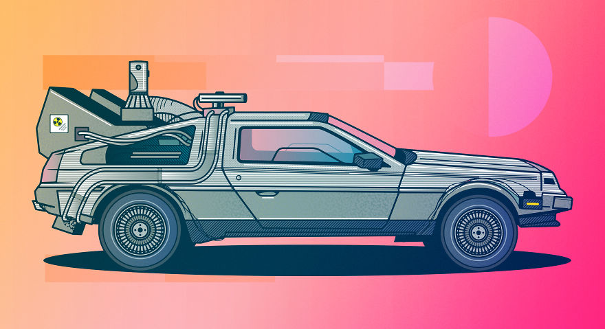 I Love To Draw Iconic Movie Cars