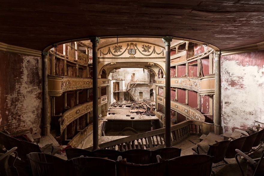 The Most Beautiful Abandoned Theaters In Europe