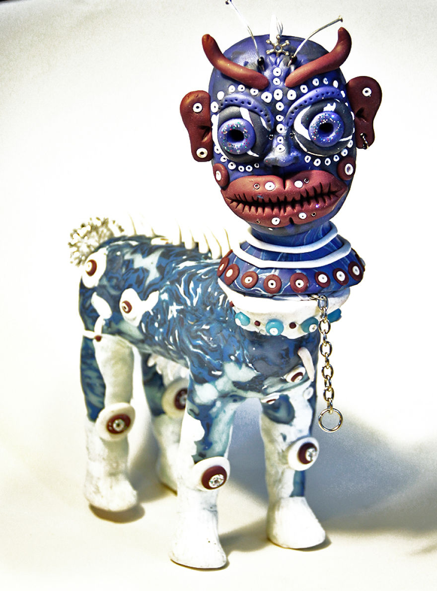 I Do Head Sculptures Out Of Polymer Clay.