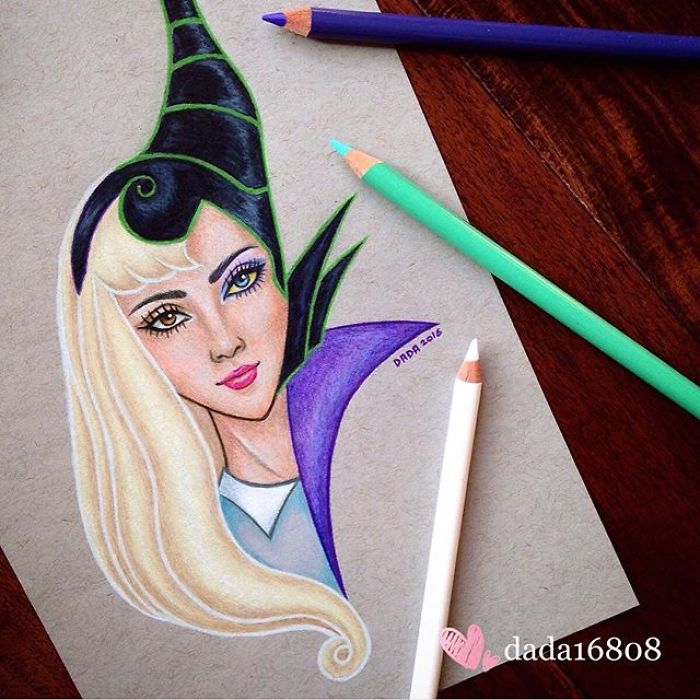 Aurora & Maleficent