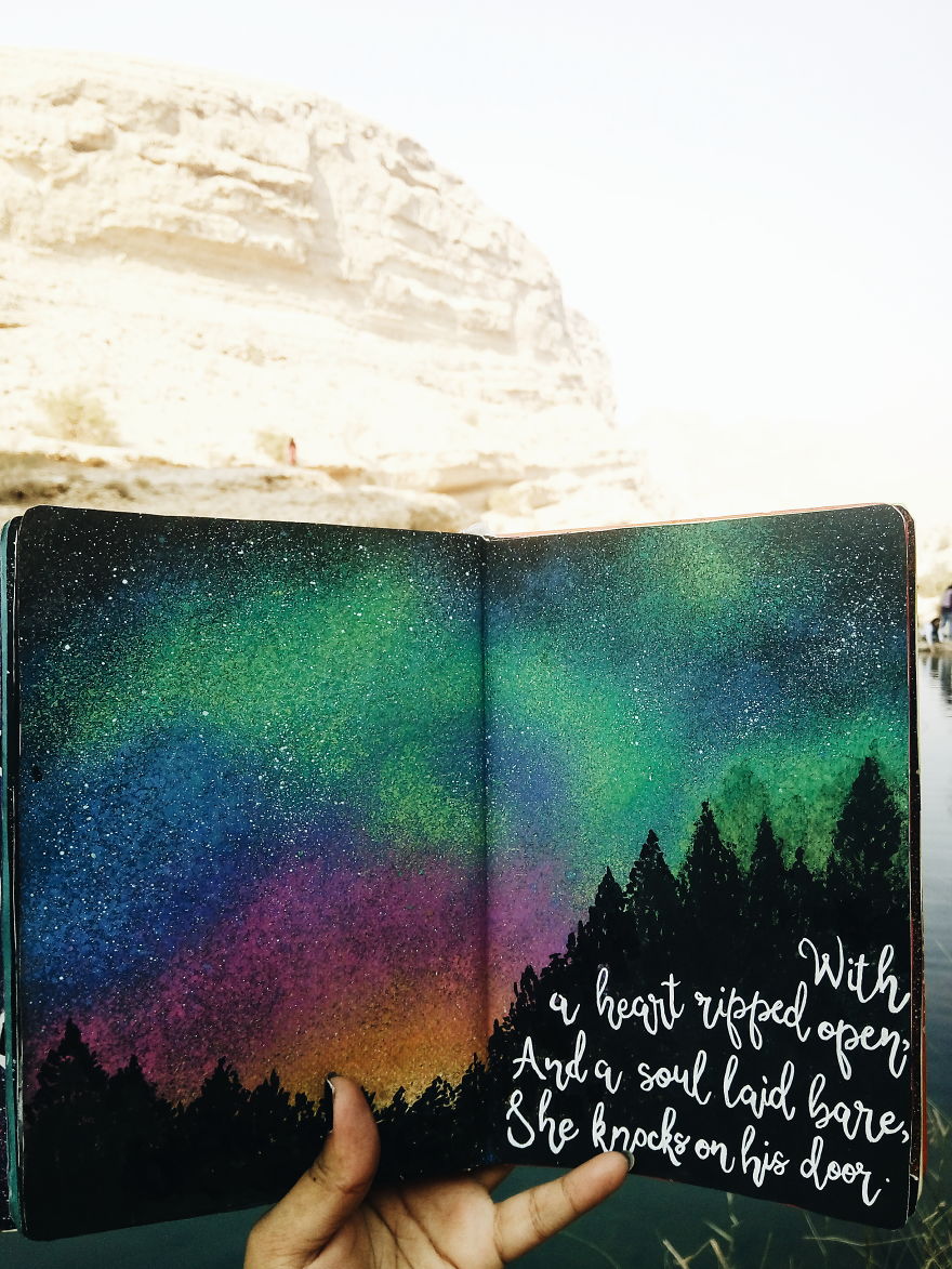 I Went Travelling With My Art Journal