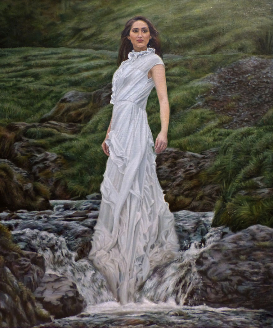I Am A Realistic Oil Painter Specializing In Portraiture.
