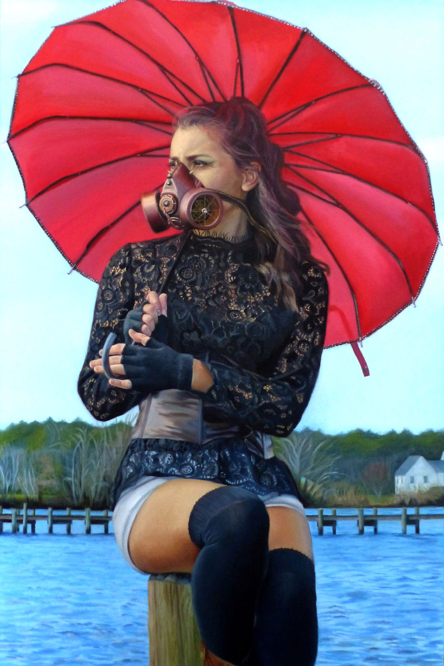 I Am A Realistic Oil Painter Specializing In Portraiture.