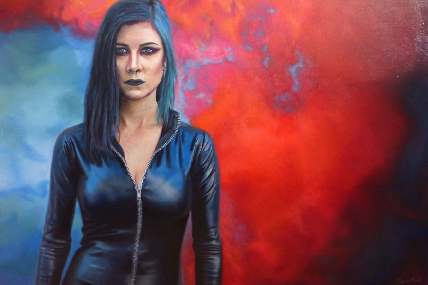 I Am A Realistic Oil Painter Specializing In Portraiture.