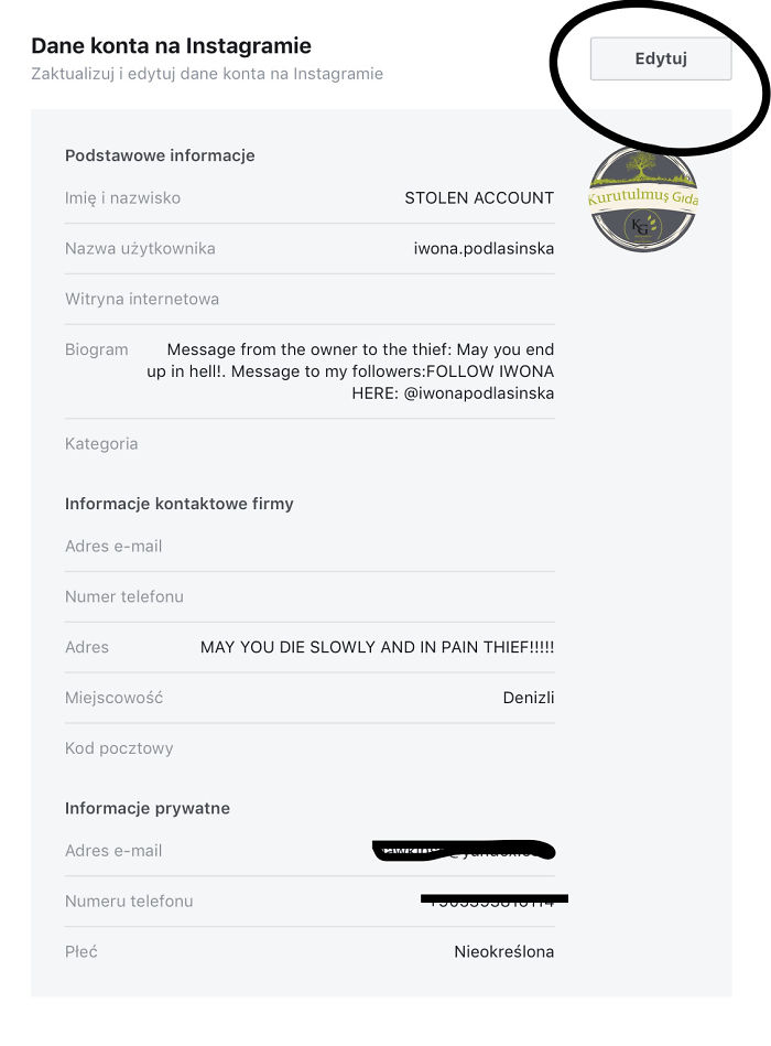 Instagram Support Didn't Help Me To Get My Stolen Account Back So I Decided To Mess With The Thief In The Only Way I Could