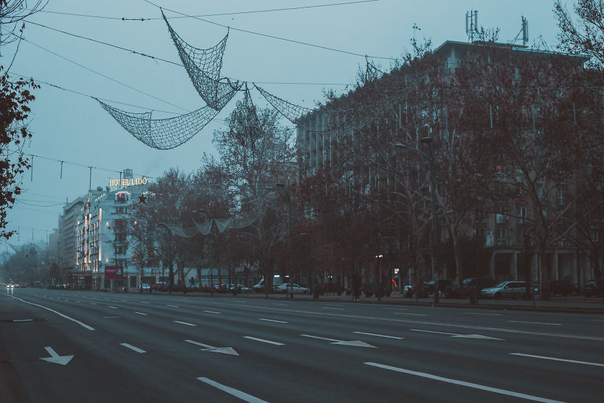 I Photographed The Empty Bucharest On The 1st Of January
