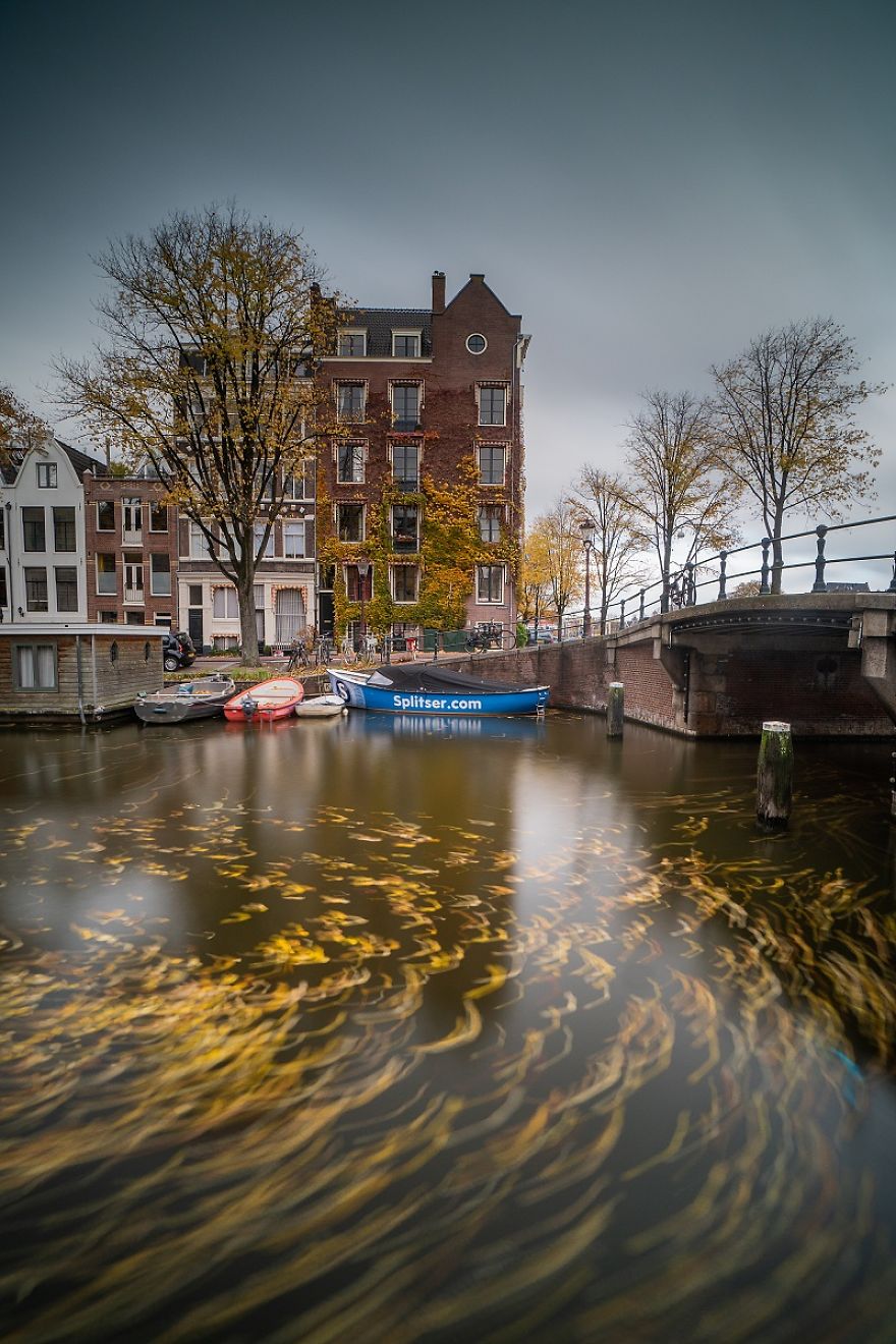Cloudy Afternoon In Amsterdam