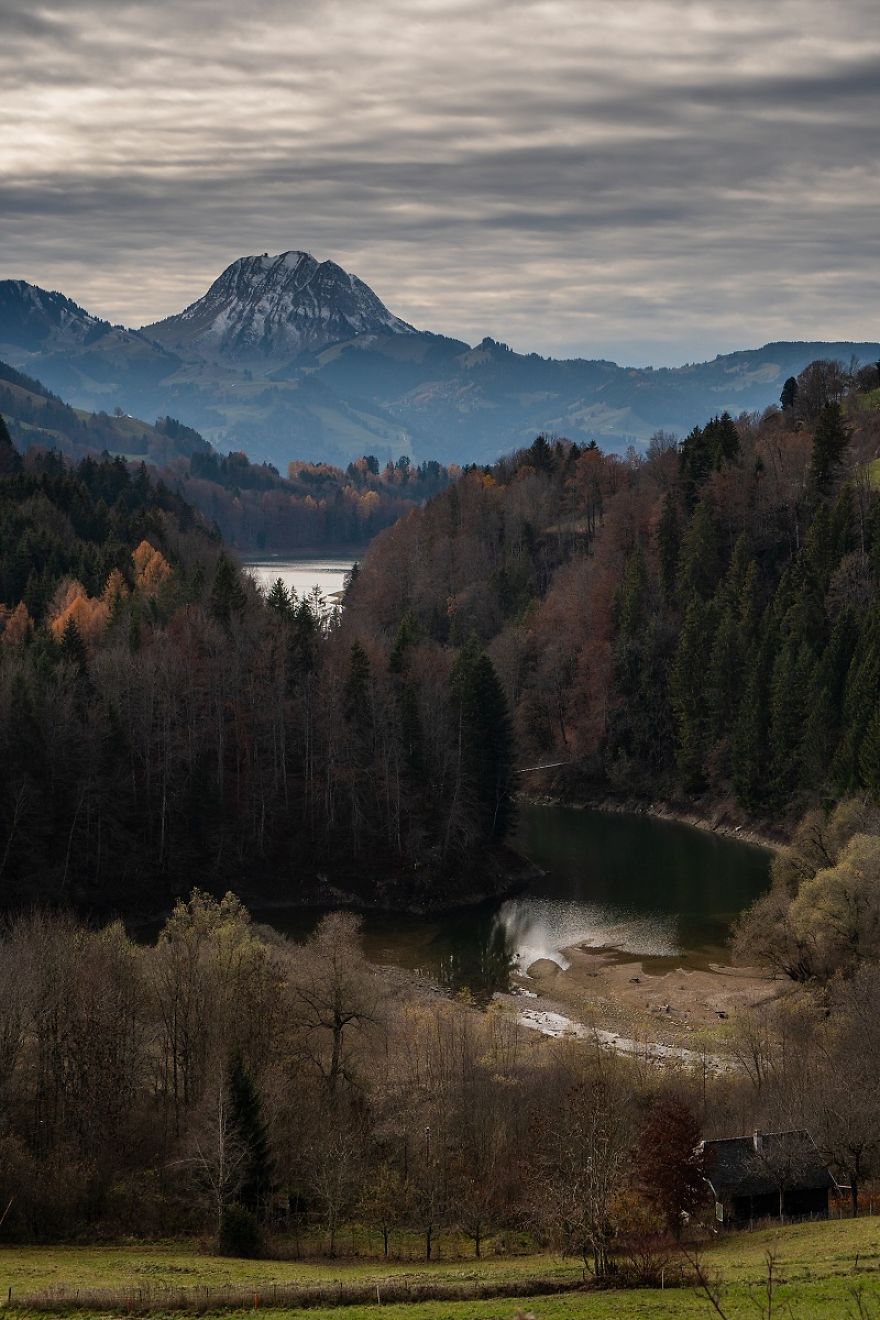 The View Of The Moleson Peak In Switzerland
