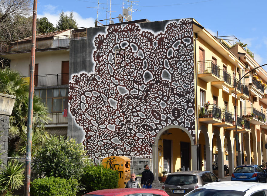 I Cover City Streets In Lace Street Art (Part 5)
