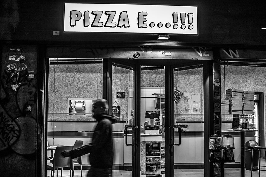 I Took Some Pictures In An Italian Pizzeria Before The Final Closure