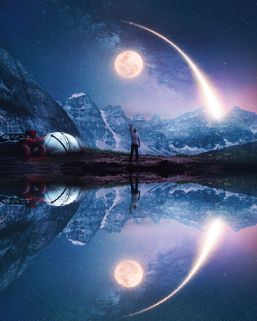 I Am A Graphic Designer How Loves Creating Photo Manuplations.