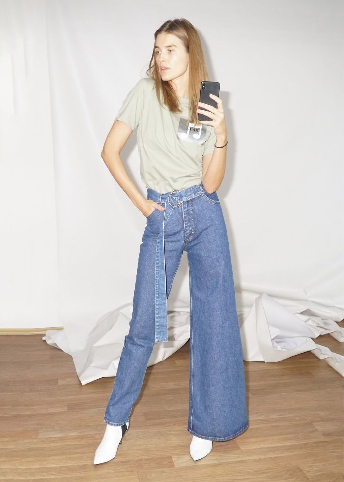 Asymmetrical Jeans Are The Next Big Fashion Release Of 2019, And People Don't Know How They Feel About It