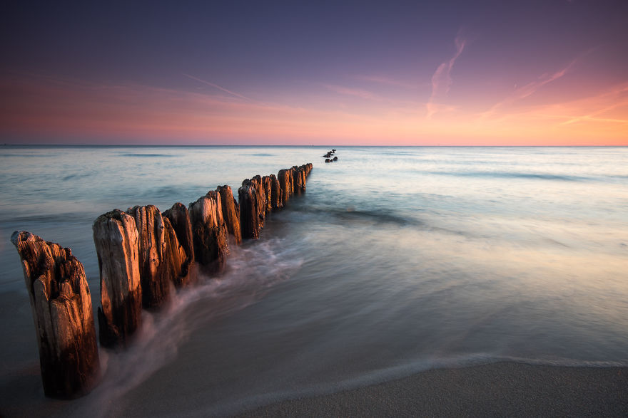 Baltic Sea In Poland