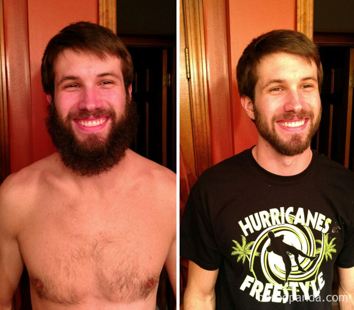 My Boyfriend Let Me Try Trimming His Beard And It Actually Turned Out Alright