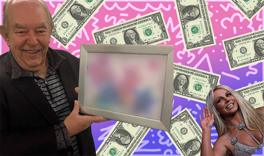 It Costs A Lot To Own A (Kind Of Terrible) Britney Spears Painting