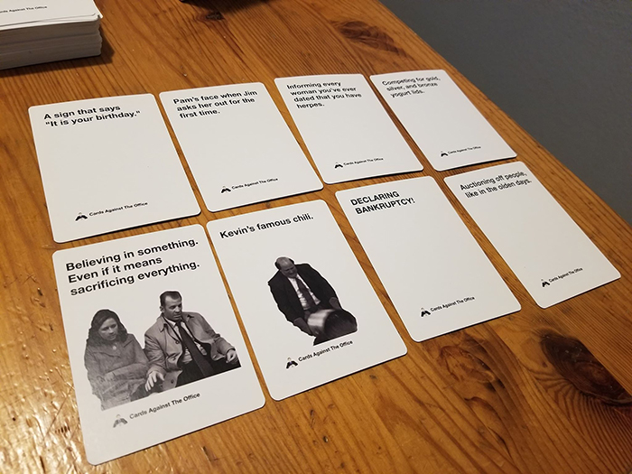 Someone Created A New Cards Against Humanity Version And Fans Of The Office Will Be Happy
