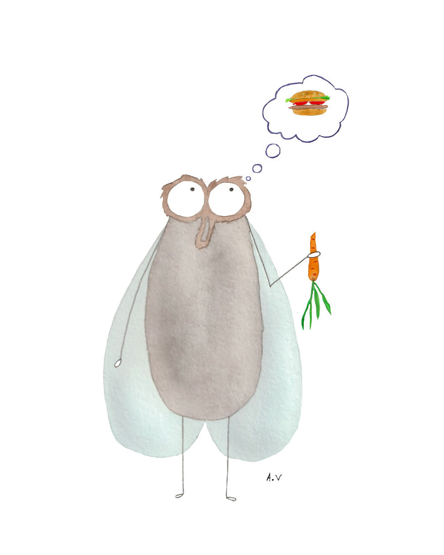 The Main Character I'm Working With. The Fly