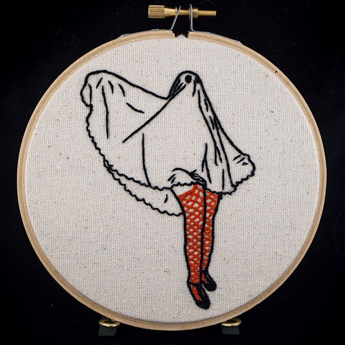 My Sister Spreads Body Positivity By Creating Embroidery Designs For People Of All Shapes And Sizes