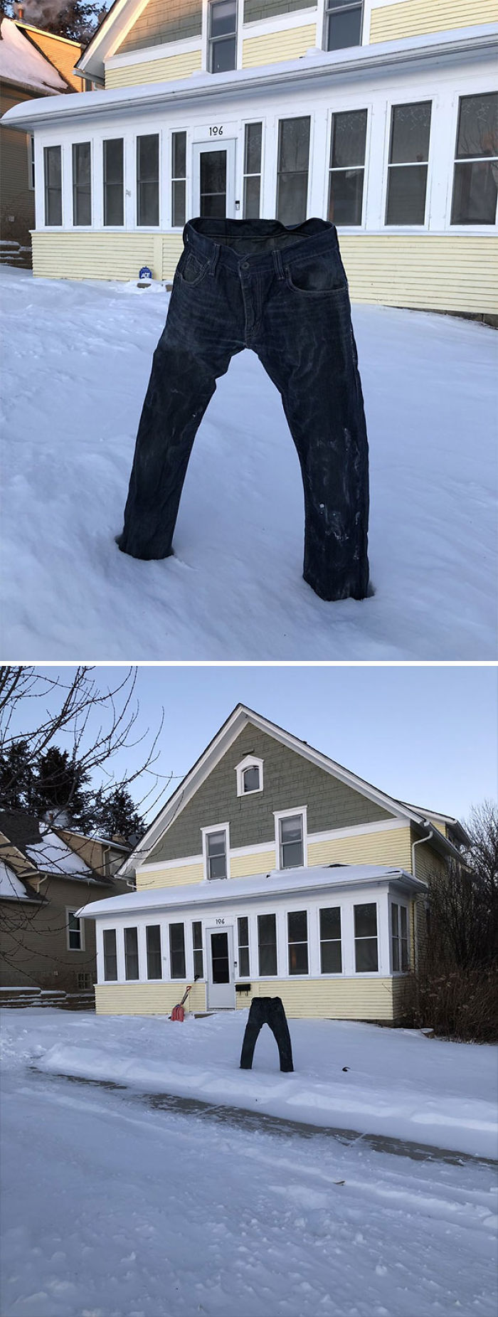 Congelando los pantalones en Minesota
