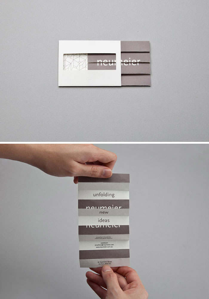 Business Cards Can Be Much More Than A Rectangle With 8,5 X 5,5 Cm